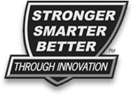 Stronger Smarter Better by Innovation Shield Logo