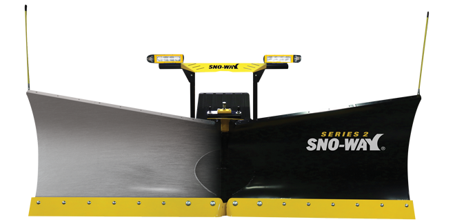 Snow Plow showing 1/2 Stainless Skin insert