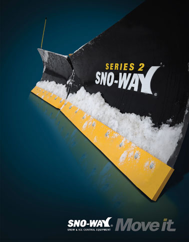 Sno-Way snow plow brochure cover